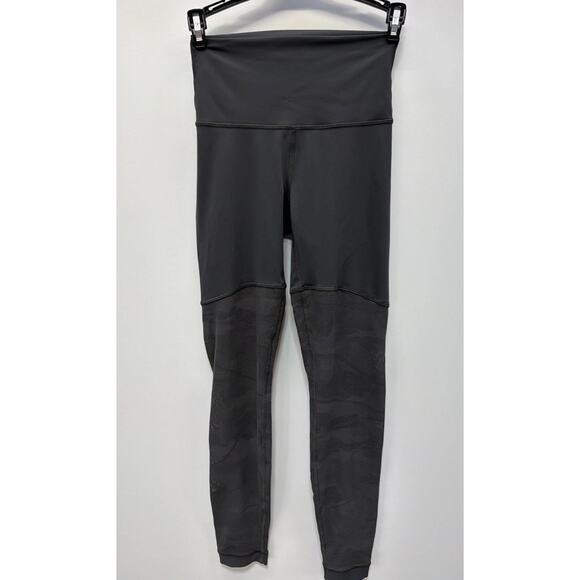 Lululemon Women's Wunder Train High-Rise Lower Leg Camo Size 4 Full Length 28” - Picture 1 of 7